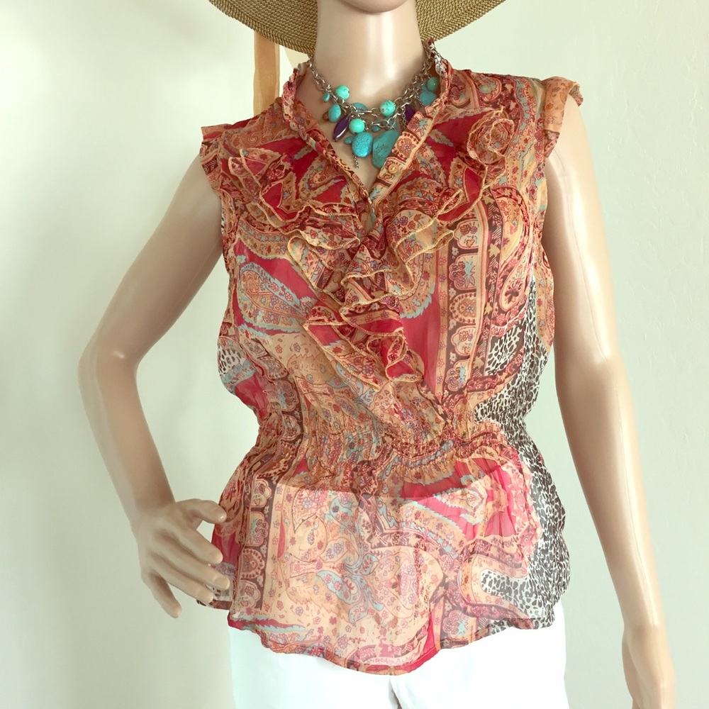 Fire Los Angeles Blouse - Picture 1 of 4